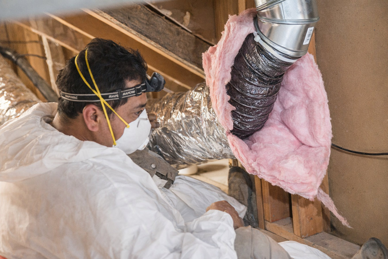 Attic air sealing